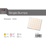 F2 Snowboard Pads Single Bumps 36 pieces