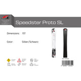 F2 Snowboard Speedster Proto SL Race size selectable silver/black 2024/25