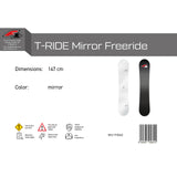 F2 Snowboard T-Ride Mirror Freeride/Freestyle White - Size selectable