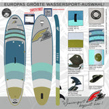 F2 SUP Stand Up Paddle Board Free - Farbe/Größe wählbar