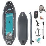 F2 Drift Inflatable Kayak Set 335cm Green incl. Electric Fin