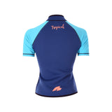 F2 Women's Neoprene Top Tropical Jacket Short 2.5mm Size Selectable Multicolor