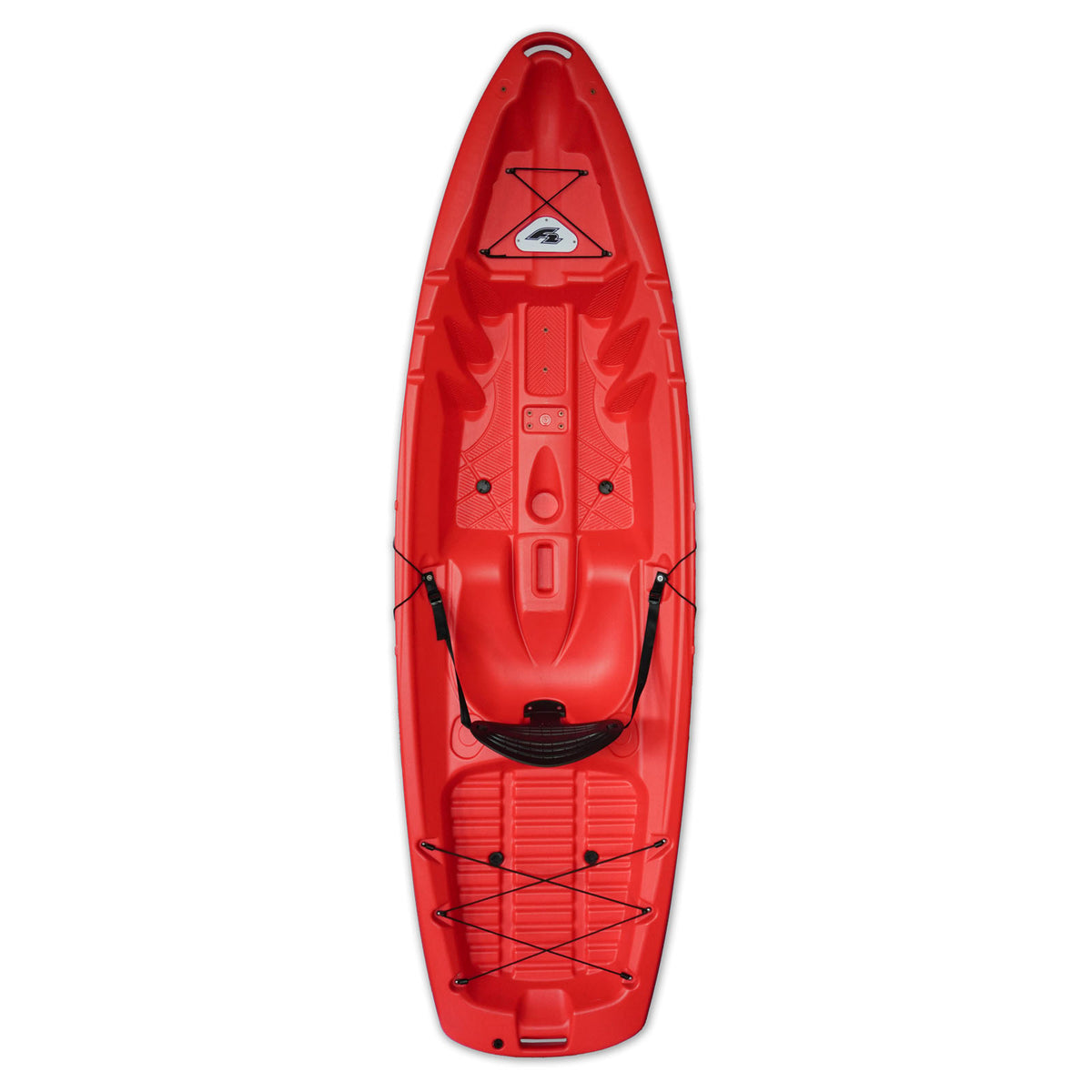 F2 Brand Axxis Kayak - 1-Seater Fishing Kayak with Paddle Red