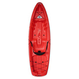 F2 Brand Axxis Kayak - 1-Seater Fishing Kayak with Paddle Red