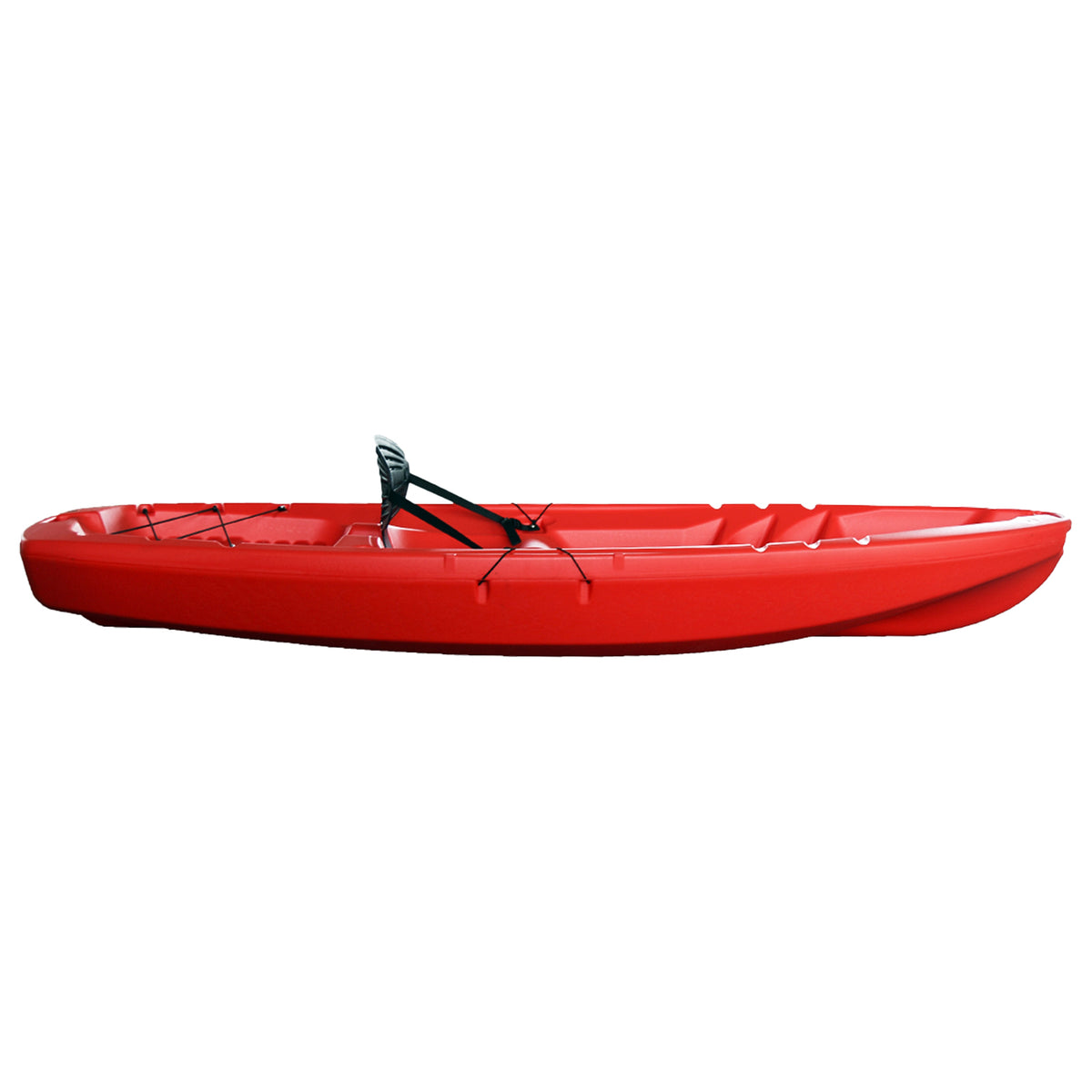 F2 Brand Axxis Kayak - 1-Seater Fishing Kayak with Paddle Red