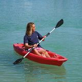 F2 Brand Axxis Kayak - 1-Seater Fishing Kayak with Paddle Red