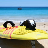 F2 Rave HD windsurf board 80-85L, size selectable, yellow/red