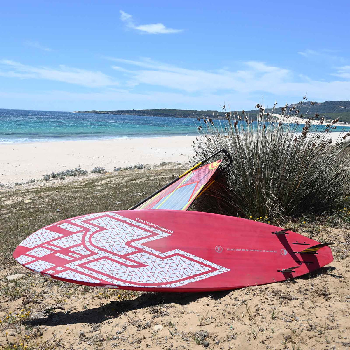 F2 Windsurf board Barracuda Pro 94-104L size selectable red/white