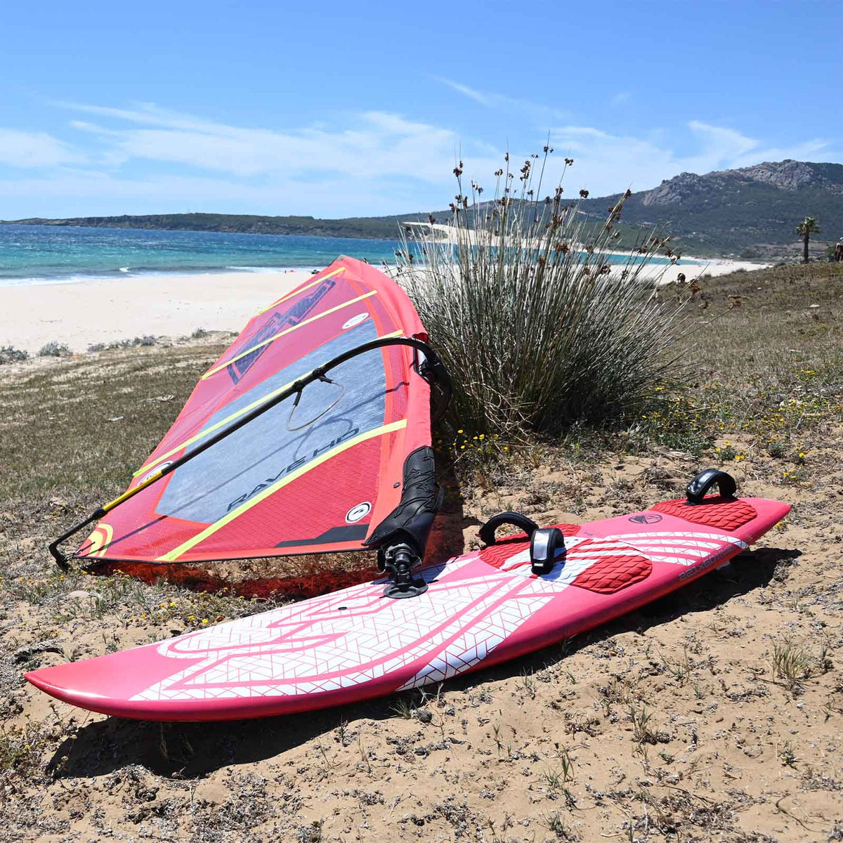 F2 Windsurf board Barracuda Pro 94-104L size selectable red/white