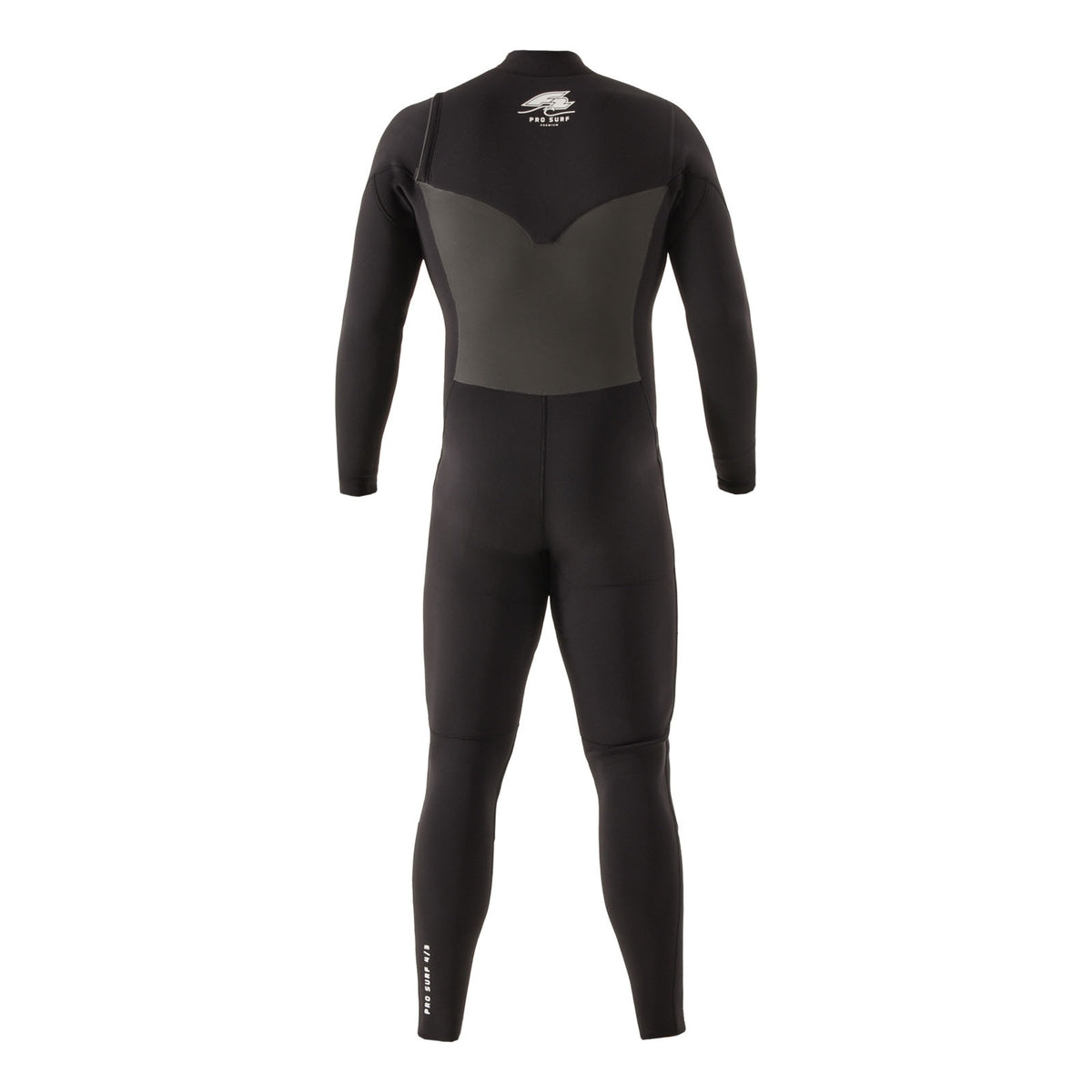 F2 Neoprene Pro Surf Men's Full Suit Long M-XXL 4/3mm Size selectable Black