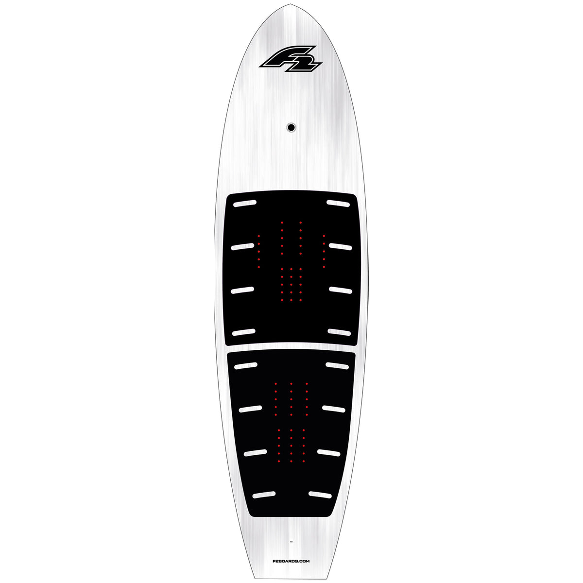 F2 Foil Board Glide Ex Team Edition Downwind Hardsup 90-135L Grau