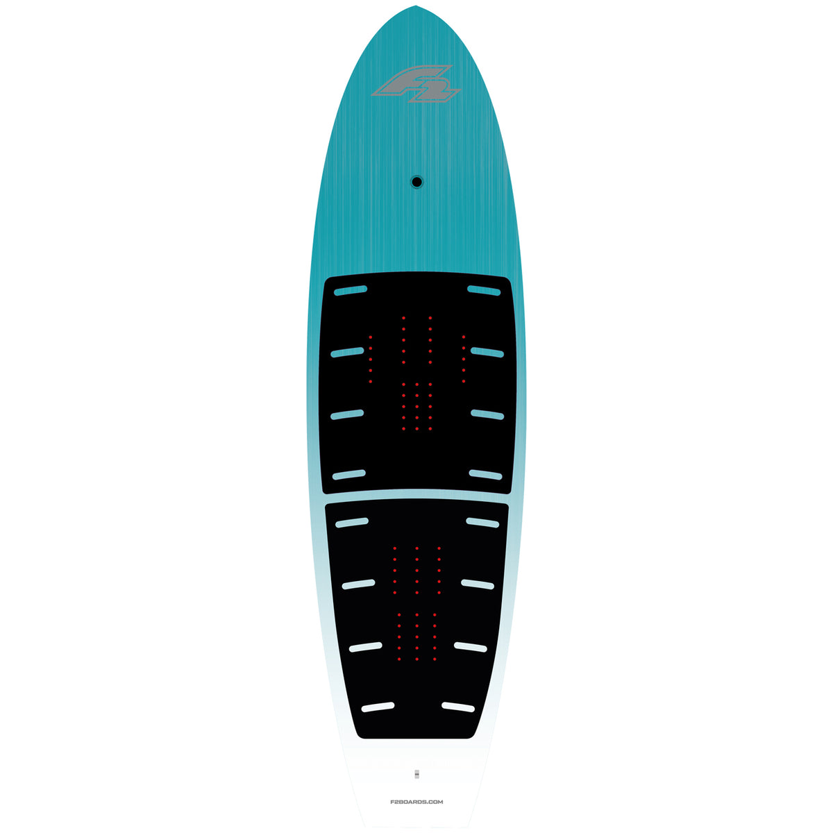 F2 Foil Board Glide Ex Downwind Hardsup 90-135L selectable turquoise