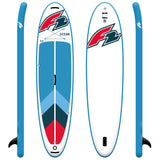 F2 Branded Stand Up Paddle Board Ocean LTD Red - sizes and accessories selectable