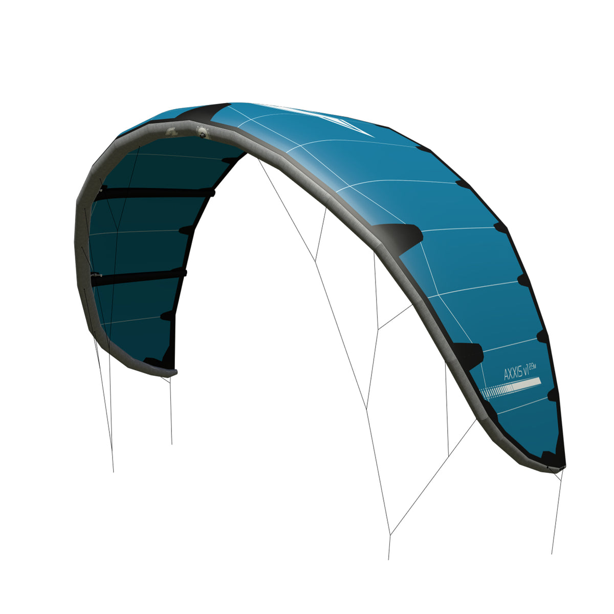 F2 Kite Axxis mit E-Pumpe Zetta - Größe wählbar Blau