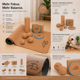 F2 The Ultimate - Yoga Set 8-piece, many accessories such as yoga mat, cork balls and much more.