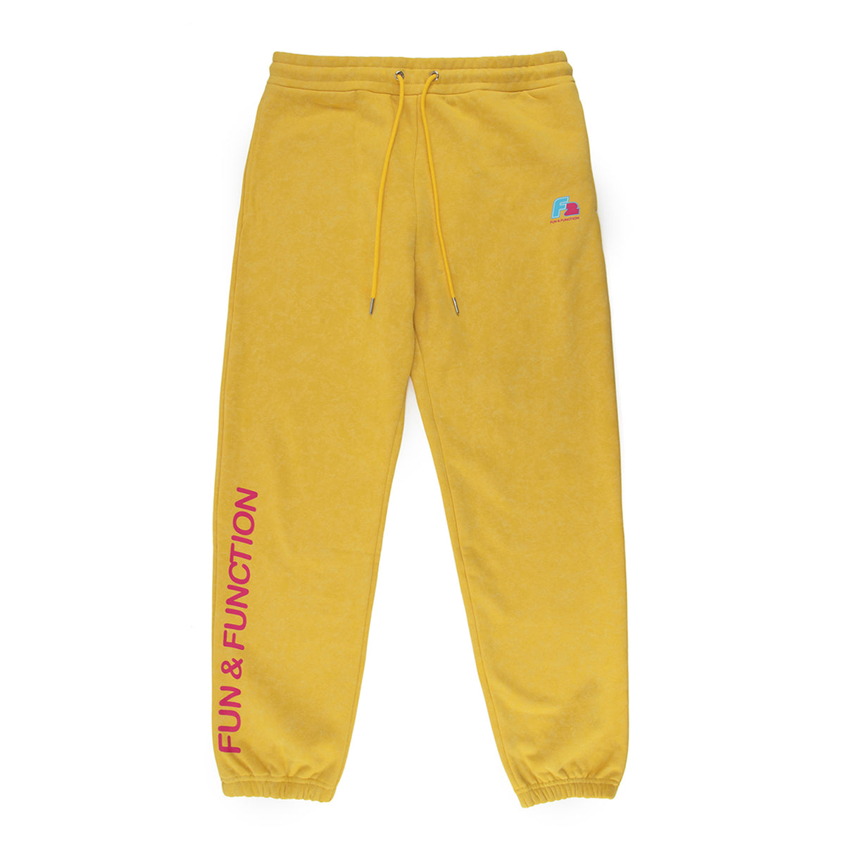 F2 Retro Vegas Jogginghose Damen Gelb - Größe wählbar