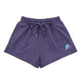 F2 Retro Silberpfeil Shorts Plum Stonewashed Women's Sweatshorts - Size selectable