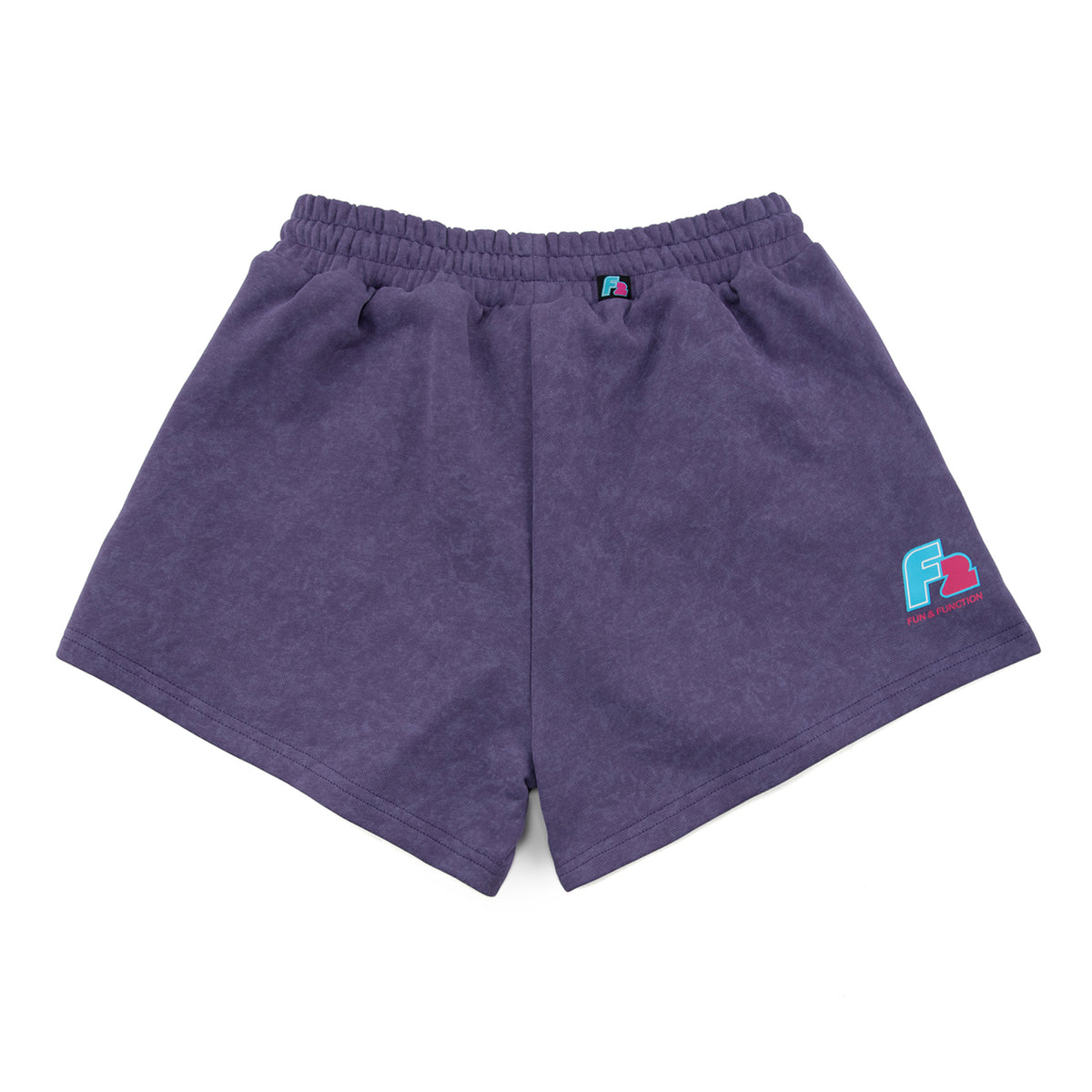 F2 Retro Silberpfeil Shorts Plum Stonewashed Women's Sweatshorts - Size selectable