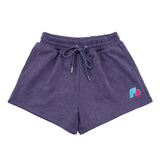 F2 Retro Silberpfeil Shorts Plum Stonewashed Women's Sweatshorts - Size selectable