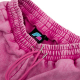 F2 Retro Silver Arrow Shorts Magenta Stonewashed Women's Sweat Shorts - Size selectable