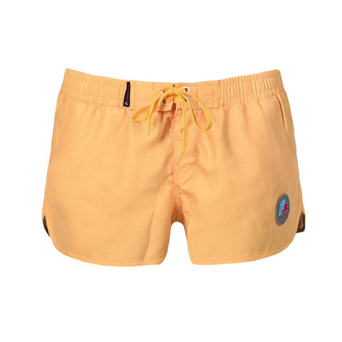 F2 Retro Boardshorts Women's Swim Shorts Short Yellow - Size selectable