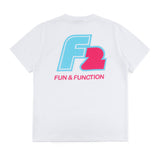 F2 Retro T-Shirt Axxis Unisex T-Shirt White - Size selectable