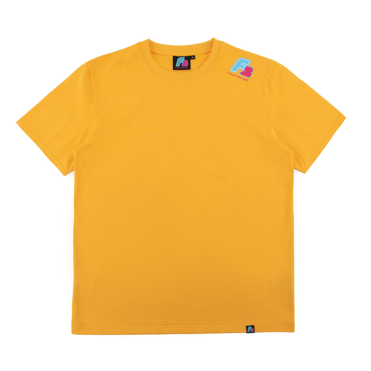 F2  Retro T-Shirt Axxis Unisex Tshirt Gelb - Größe wählbar