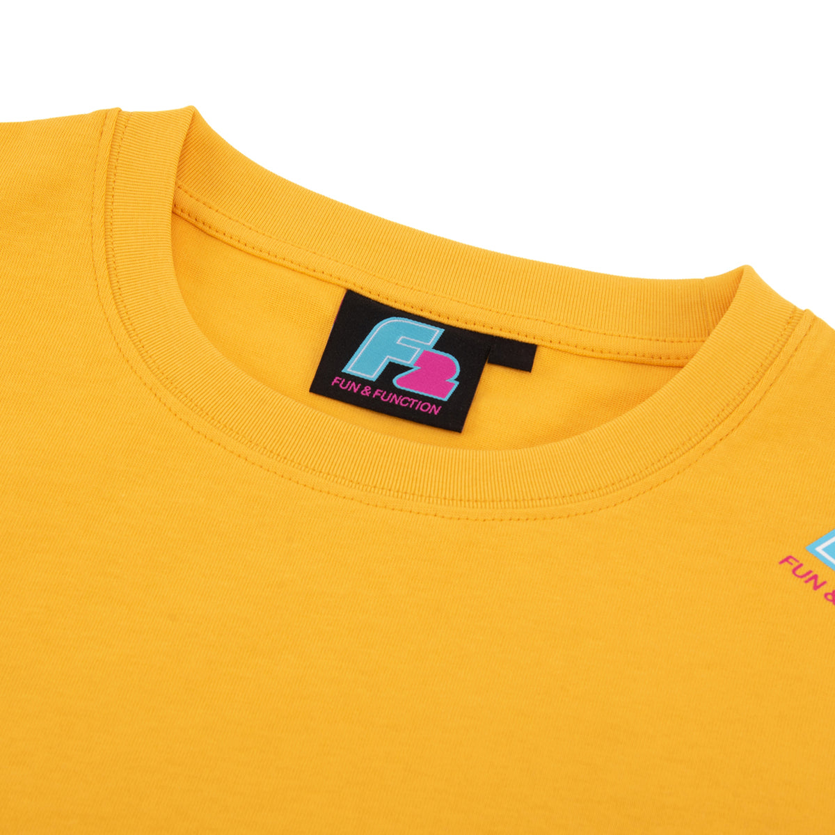F2  Retro T-Shirt Axxis Unisex Tshirt Gelb - Größe wählbar