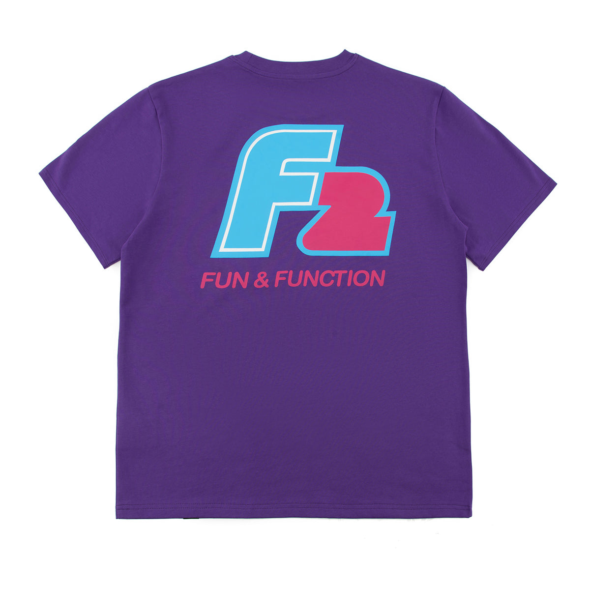 F2  Retro T-Shirt Axxis Plum Unisex Tshirt Lila - Größe wählbar