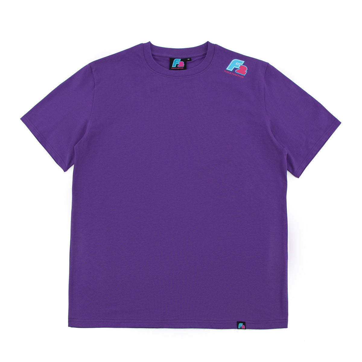 F2  Retro T-Shirt Axxis Plum Unisex Tshirt Lila - Größe wählbar