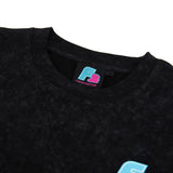 F2 Retro T-Shirt Strato Black Stonewashed Unisex Tshirt Schwarz - Größe wählbar