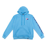 F2 Retro Rebel Hoodie Aqua Sweatshirt Pullover Blau - Größe wählbar