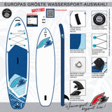 F2 SUP Stand Up Paddle Board Drive White - Size selectable