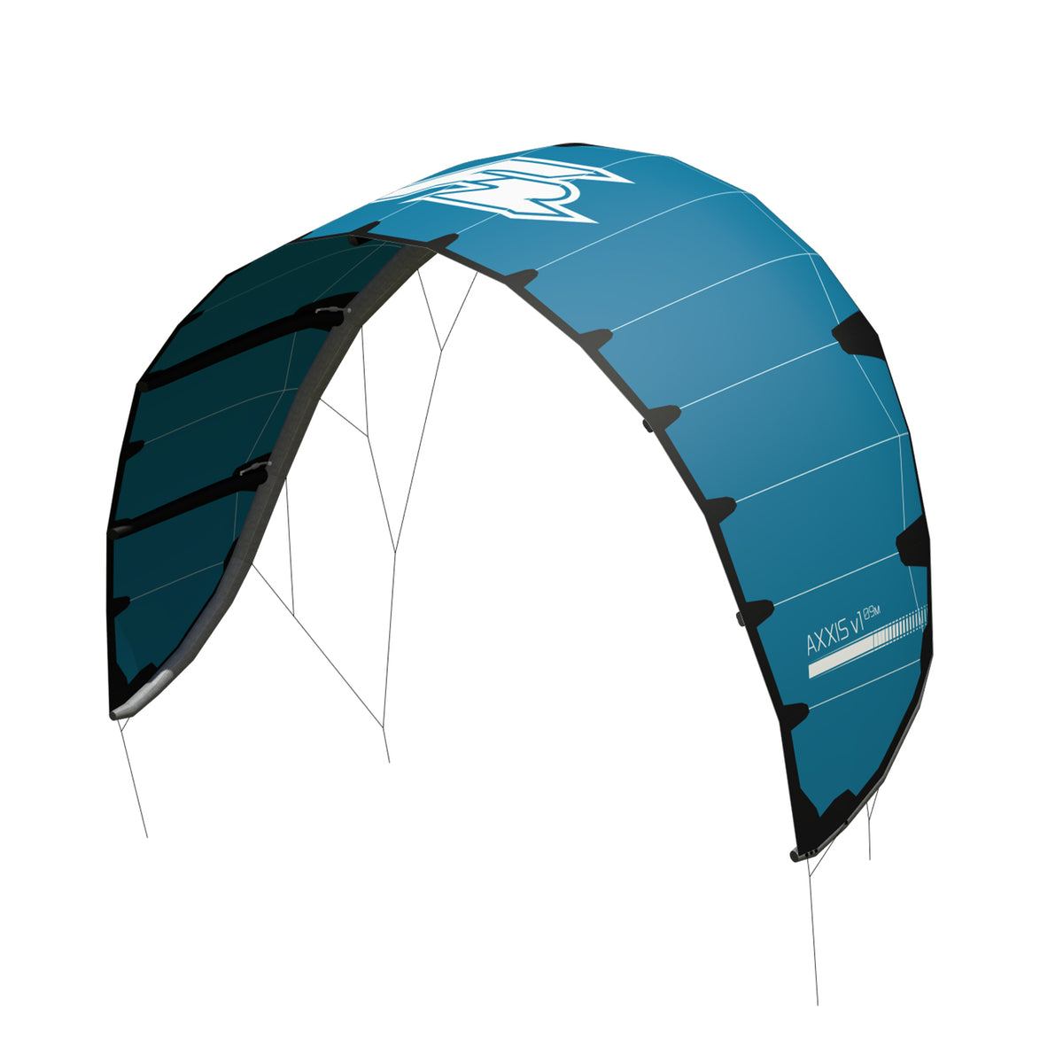 F2 Kite Axxis mit E-Pumpe Zetta - Größe wählbar Blau
