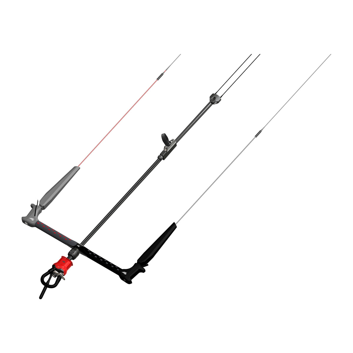 F2 Control Bar Pro - 4 Line Kite Bar 46cm/52cm selectable Black