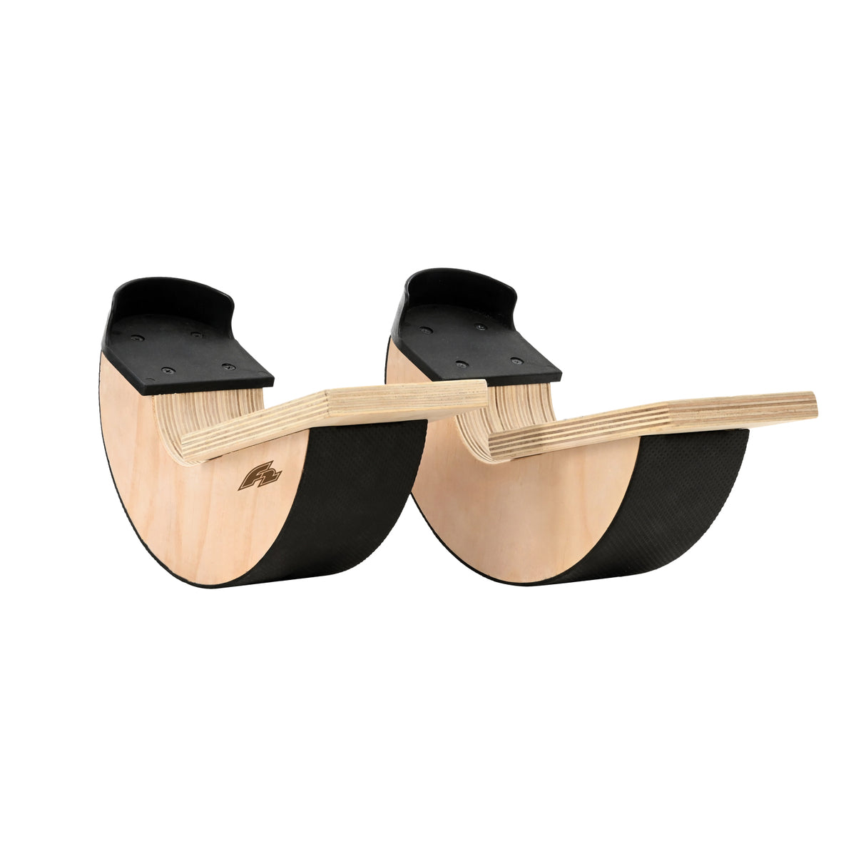 F2 Balance Board Stretch Boards Wood 33cm Natural/Black