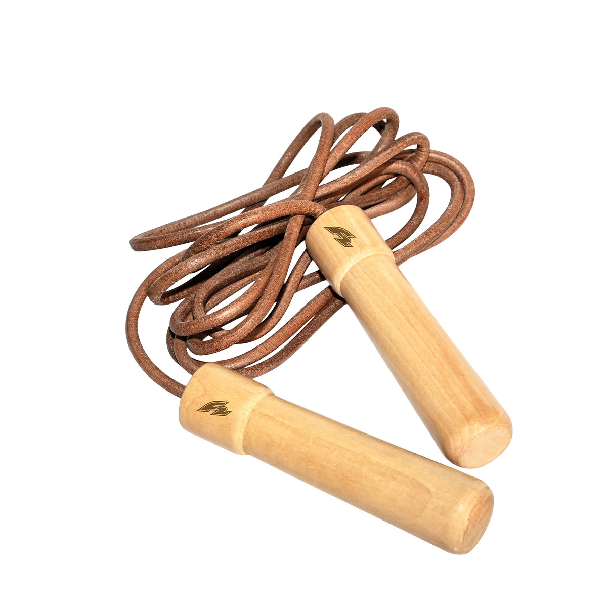 F2 Balance Board Bounce Jump Rope Wood 265cm Natural