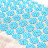 F2 Balance Board Reflexology Set Acupressure Linen 45.5x70.5cm Turquoise