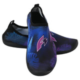 F2 Damen Neopren Schuhe Barfuss Schuhe Schwarz/Blau - Größe wählbar