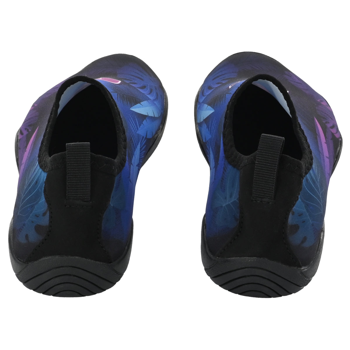 F2 Damen Neopren Schuhe Barfuss Schuhe Schwarz/Blau - Größe wählbar
