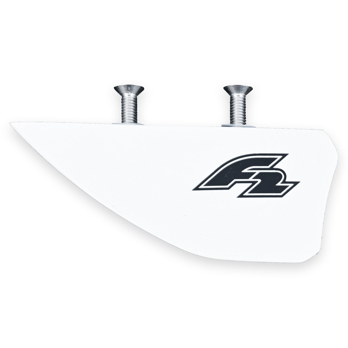 F2 Kiteboard fin GRP fin single white - size selectable