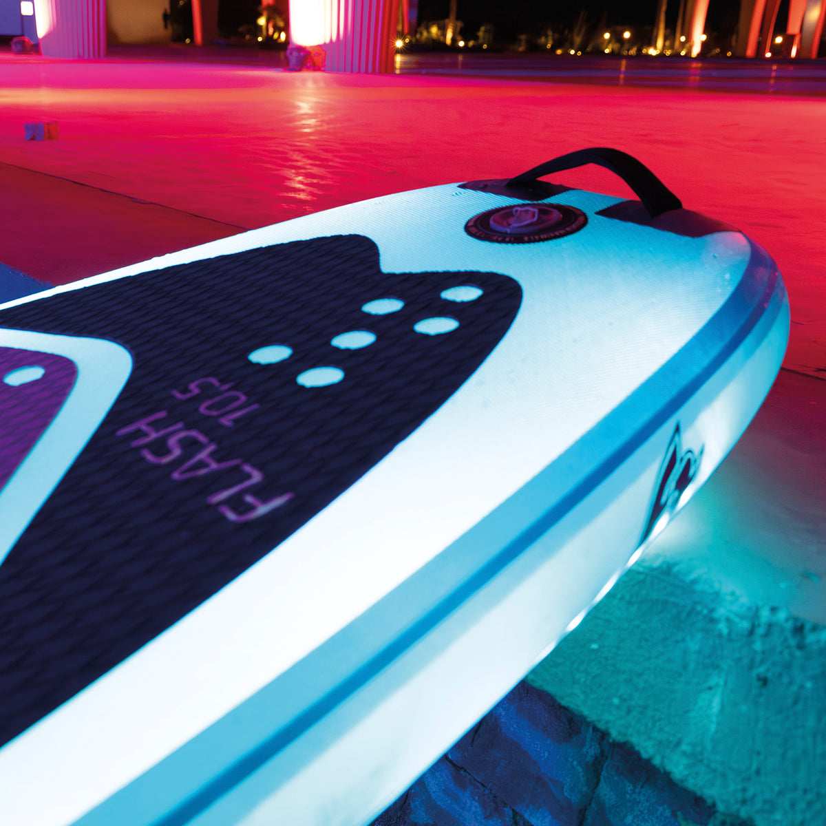 F2 Stand Up Paddle Board Flash Light SUP Blue - Size selectable