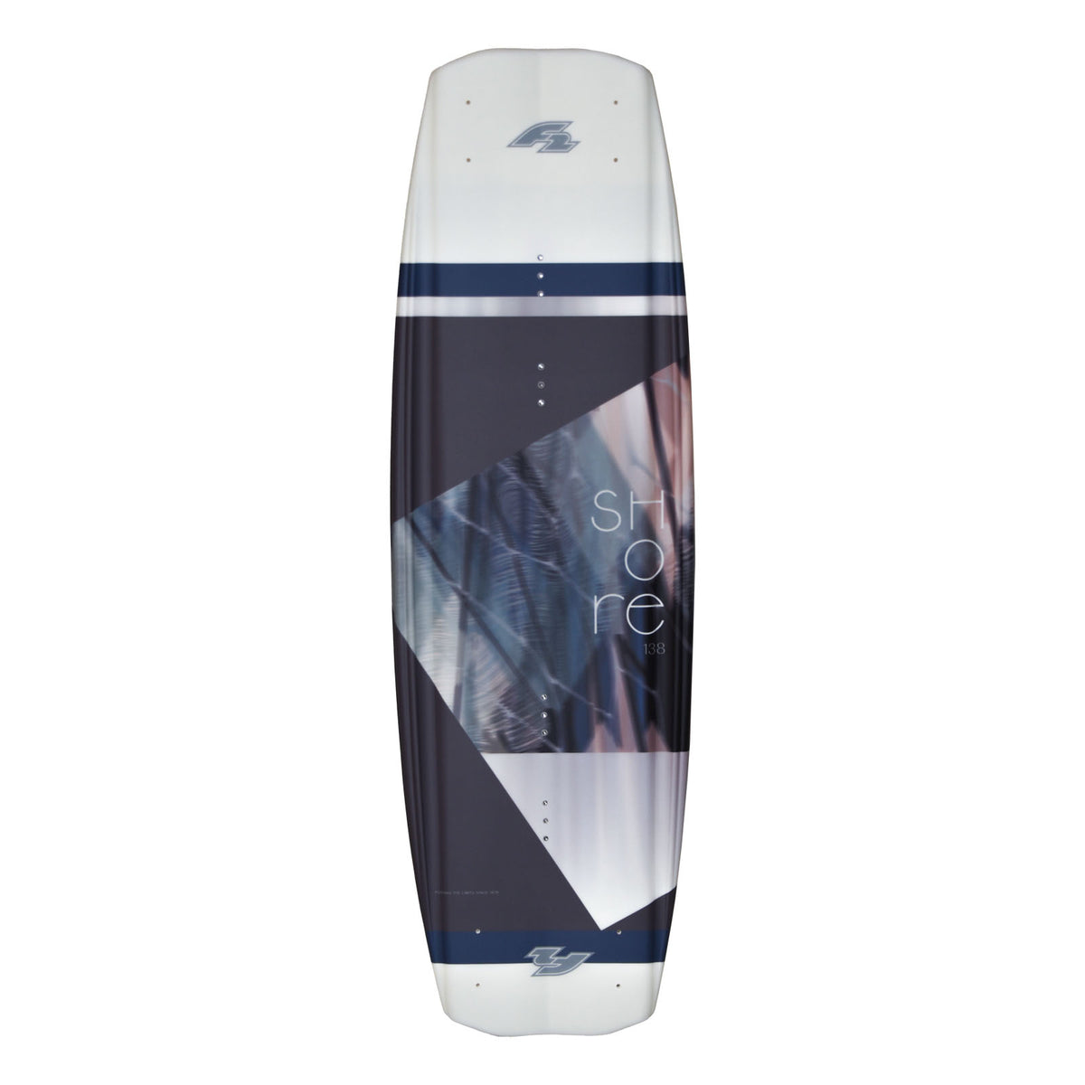 F2 Set Wakeboard Shore Brown 138cm with Team Boot L/XL wakeboard bindings