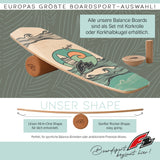 F2 Balance Board Set with cork roller complete set, model selectable