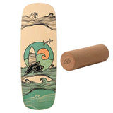 F2 Balance Board Set with cork roller complete set, model selectable