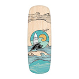 F2 Set Balance Board Pill 86x30cm mit Kork Halbkugel