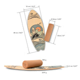 F2 Balance Board Set with cork roller complete set, model selectable
