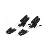 F2 Snowblades Silberpfeil 99cm Set with Safety Bindings Fun Skis Short Skis