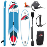 F2 Branded Stand Up Paddle Board Ocean LTD Red - sizes and accessories selectable