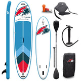 F2 Branded Stand Up Paddle Board Ocean LTD Red - sizes and accessories selectable